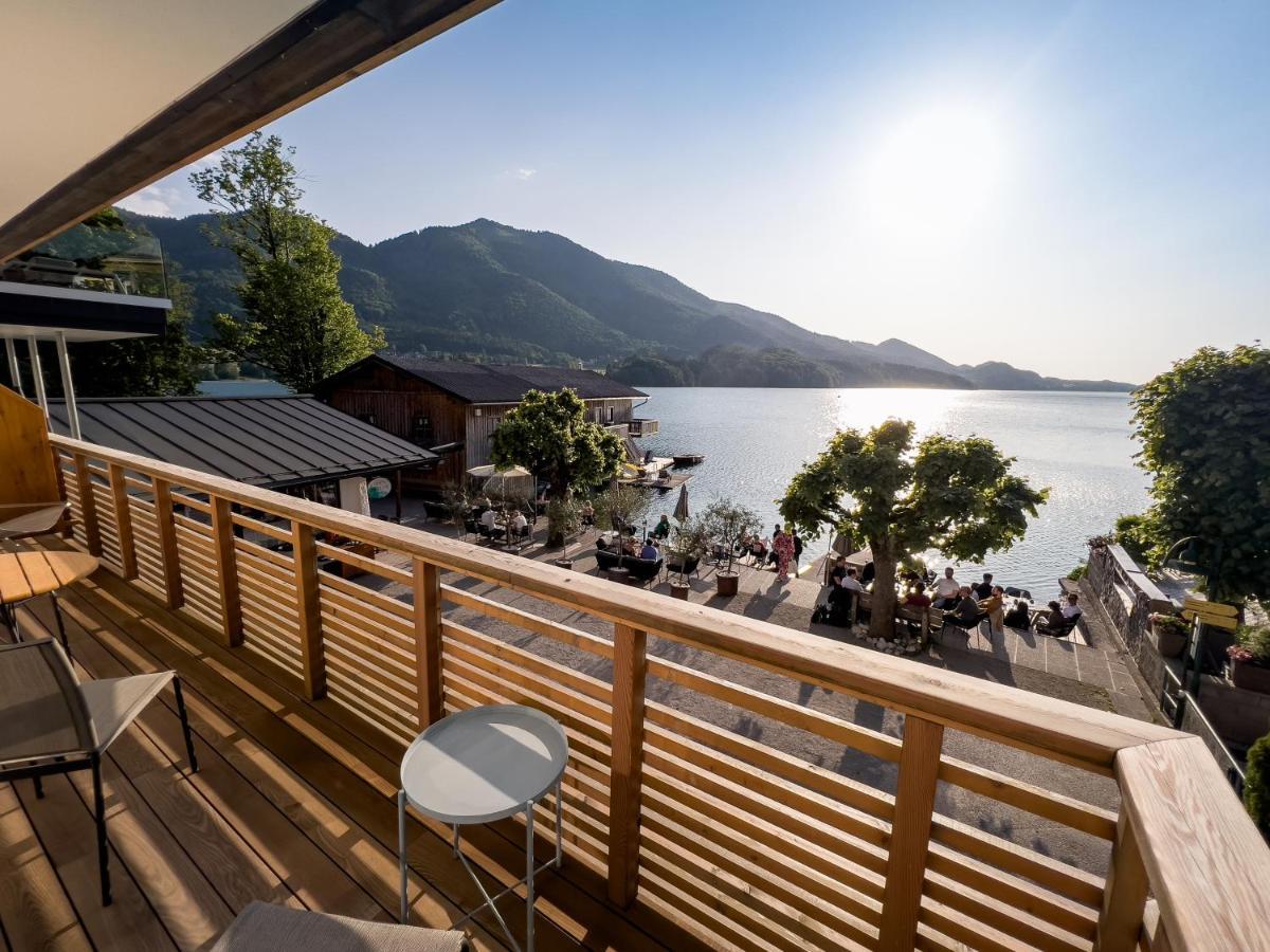 Appartement Am See Fuschl am See Buitenkant foto